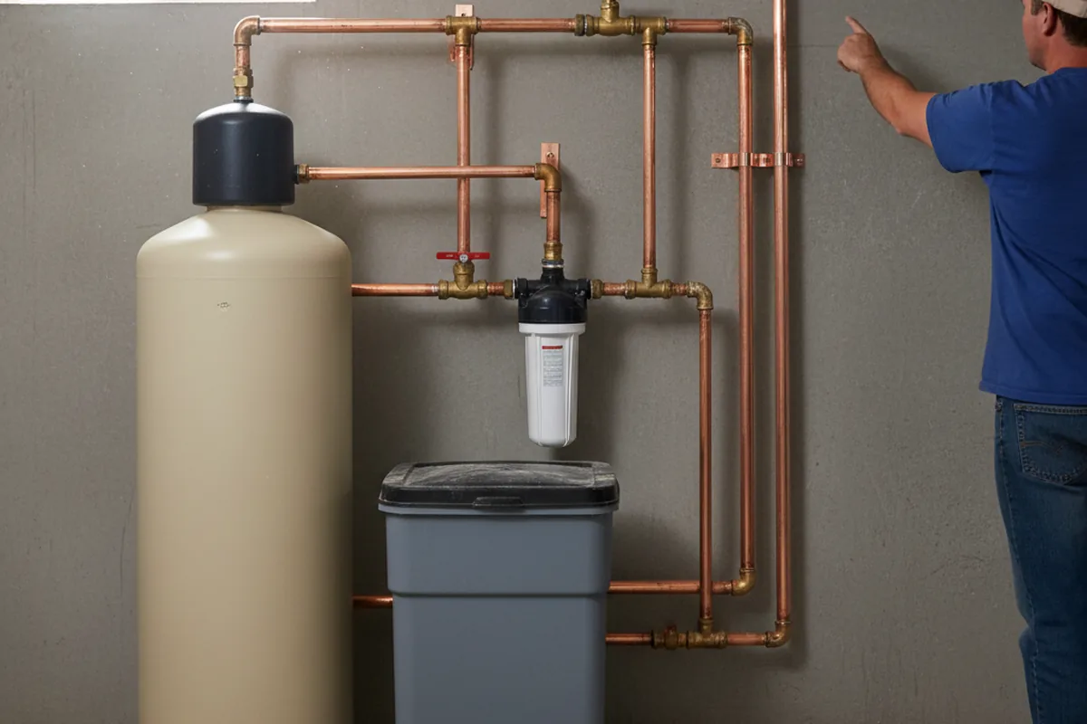 Whole-house water treatment system installed in San Bernardino